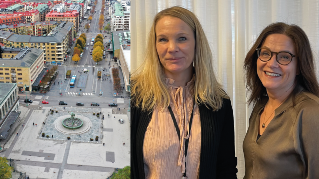 Foto: Pressbild Göteborgs Stads hemsida Porträtt: Anna Samuelsson (t.v.) och Åsa Wall (t.h.)