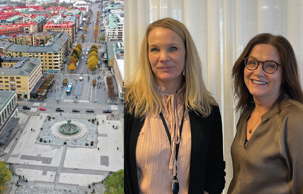 Foto: Pressbild Göteborgs Stads hemsida Porträtt: Anna Samuelsson (t.v.) och Åsa Wall (t.h.)